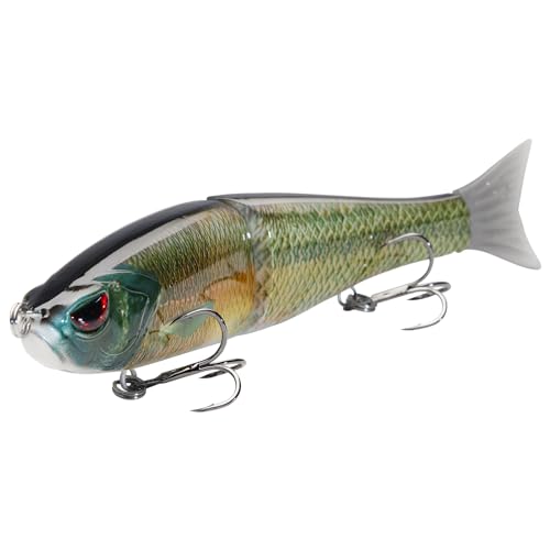 SwimShad Glide Baits Jointed Swimbait Bass Pike Salmon Trout Muskie Fishing Lure