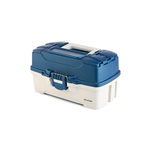 Three Tray Tackle Box (Blue/White / Three-Tray / Three-Tray)