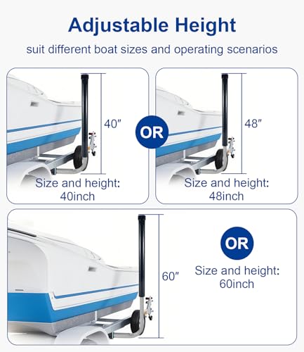 Boat Trailer Guide 40 (Black / 40"/48"/60")