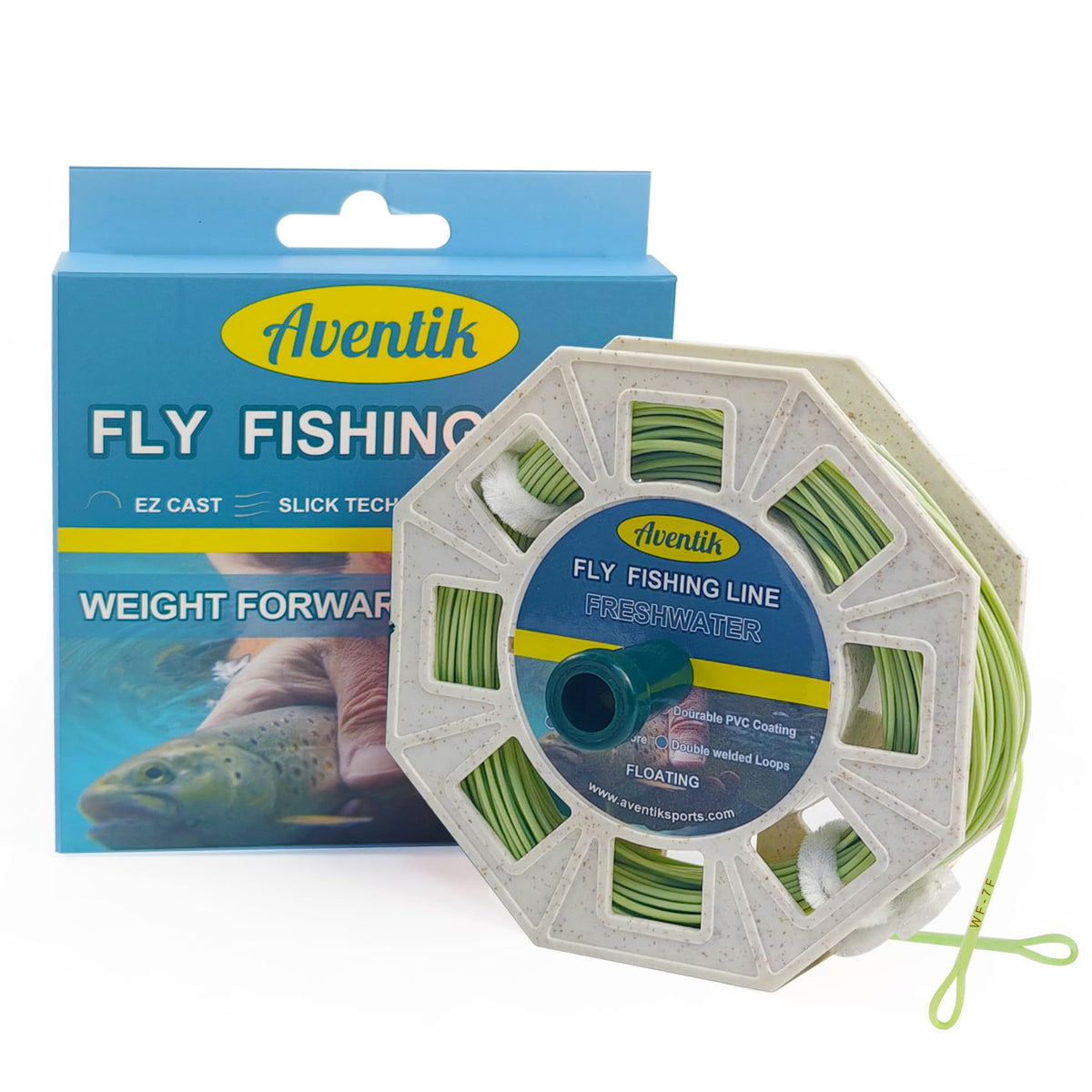 ProWeight WF Floating Fly Line with Welded Loops (Grassgreen / 5F)