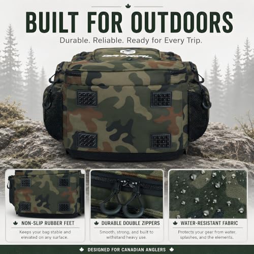 Fishing Tackle Backpack with 4 Tackle Boxes