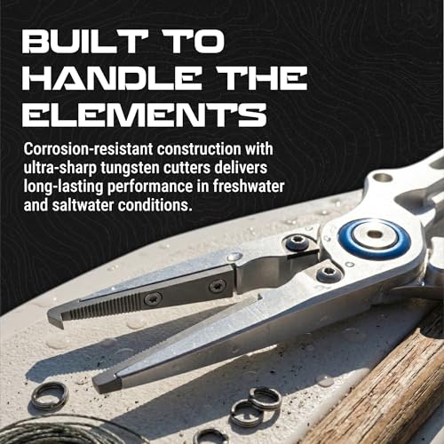 Aluminum Fishing Pliers with Tungsten Carbide Cutters