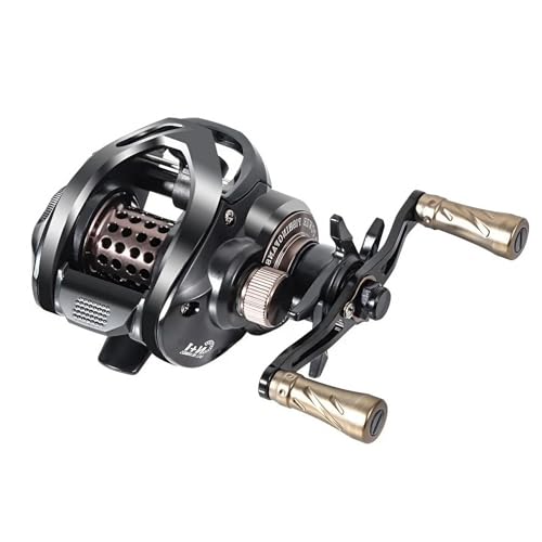 Baitcasting Fishing Reel (Black)