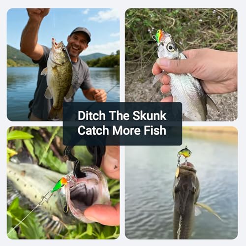 3PCS Spinner Baits Fishing Lure Kit