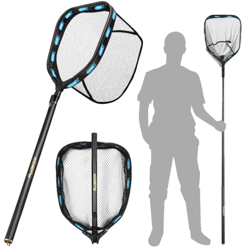 Fishing Net with Telescoping Handle (Single Net - 6.56 Ft Full Length)