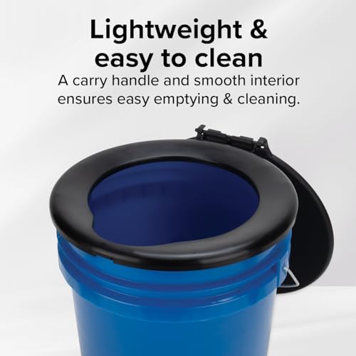 Portable Toilet Bucket with Snap (One Size)