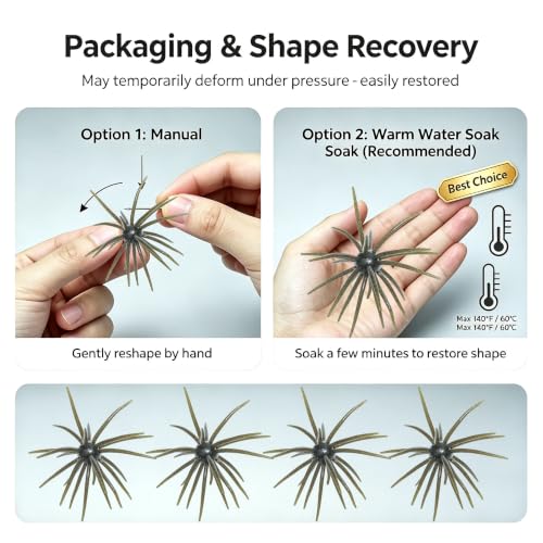 Urchin Baits for Bass Fishing (A-Army green and black / 4.3in-10pcs)