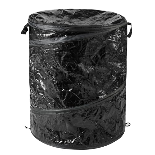 Collapsible Trash Can (Black / 44-Gallon)