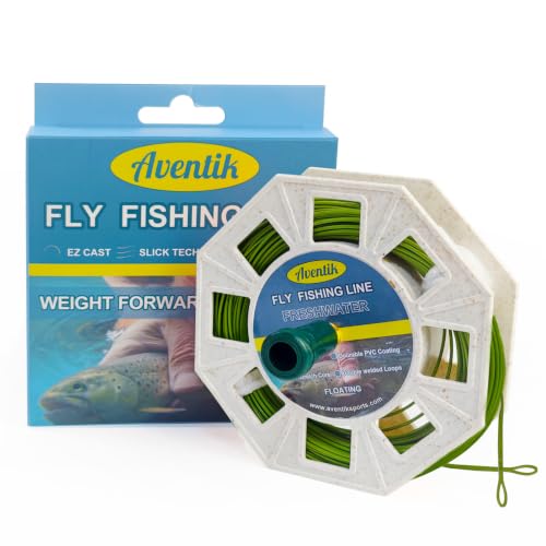 ProWeight WF Floating Fly Line with Welded Loops (Mossgreen / 7F)