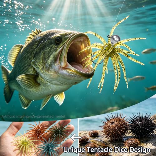 Bass Fishing Lures (A-30PCS Mix 2.36in)