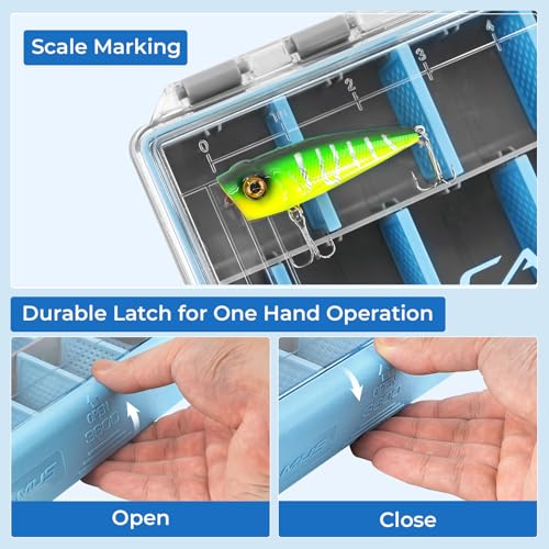 DryVault Waterproof Fishing Tackle Box (3600(2 Pack))