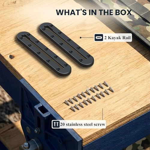 Kayak Track Rail (9inch,2pcs)