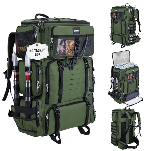 Fishing Backpack with Cooler