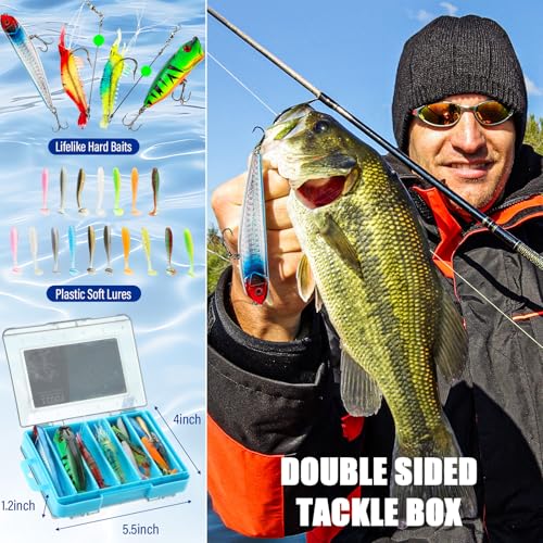 Fishing Gift Set for Men Dad Fishermen