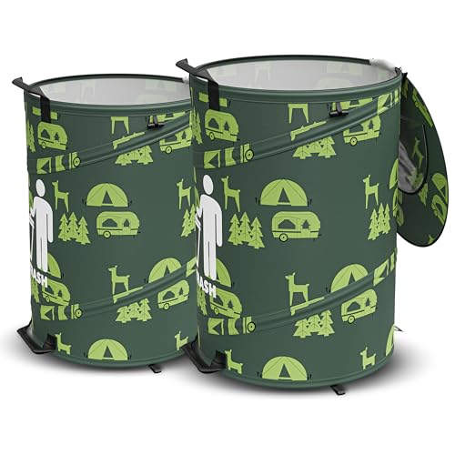 30 Gallon Collapsible Pop (2 Trash Cans)