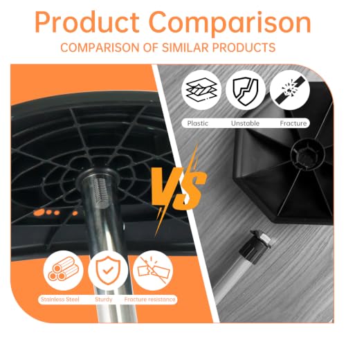 Adjustable Golf Bag Support Pole 31" (Orange)