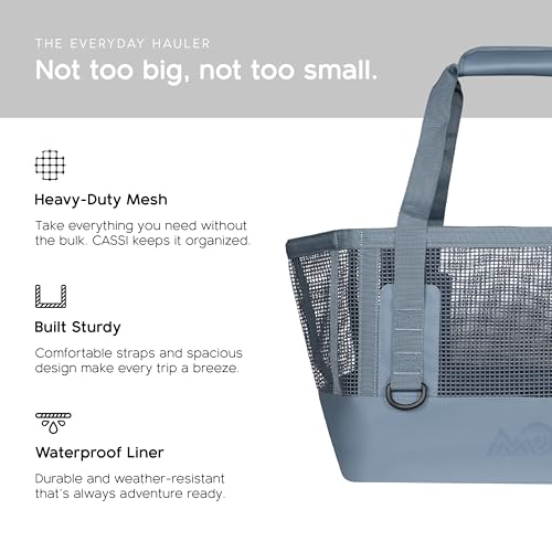 Boat Gear Heavy Duty Outddor CASSI Tote Boat Bag (Steel Blue / 50 Liter)