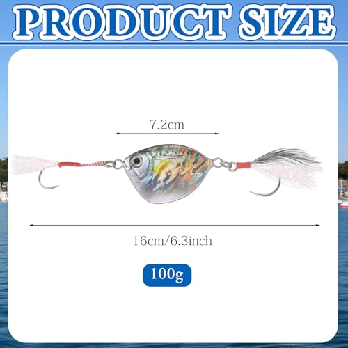 Saltwater Fishing Lure Slow Pitch Jig