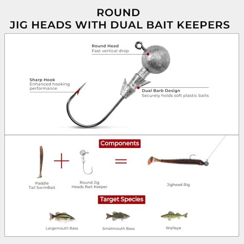 by KastKing Compact Fishing Tackle Kit for Bass Trout Panfish