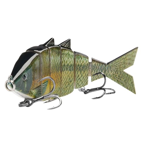 Bone Multi Jointed Swimbait 3 (3-Pack, Collection D / 3.7in/0.66oz)