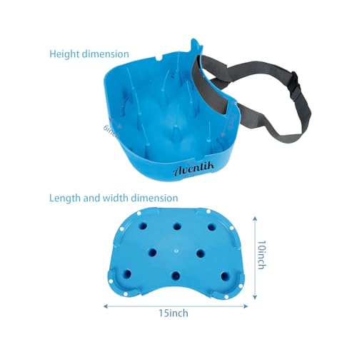 Fly Line Basket Authentic Danish Fisker Design Fishing Stripping Basket Ergonomic Smooth Curved Super Light Tangles with Silicone Spike for Line Tray