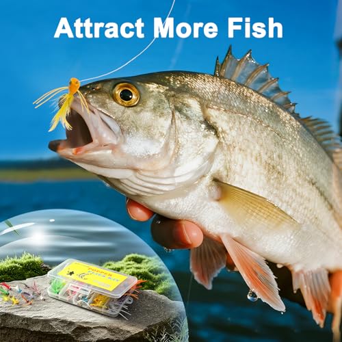 20Pcs Fly Fishing Popper Flies (20pcs Fly Fishing Poppers)