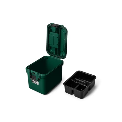 LoadOut 15 GoBox Divided Waterproof Cargo Case (Black Forest Green / GoBox 15)