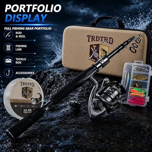 Fishing Rod and Reel Combo Kit