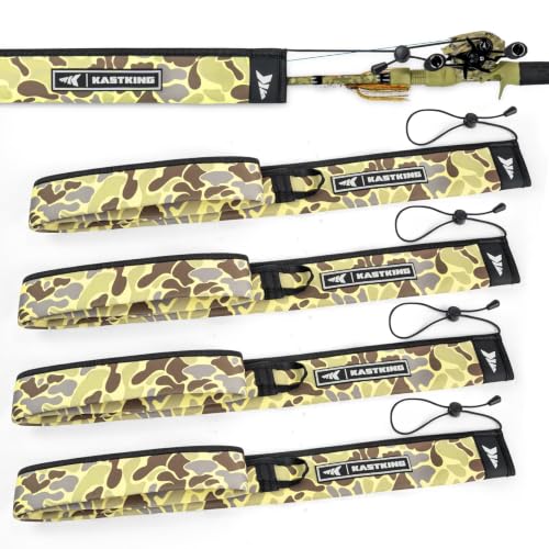 MeshGuard Camo Rod Sleeves (Khaki Camo 4 Pcs / Casting/Trolling)