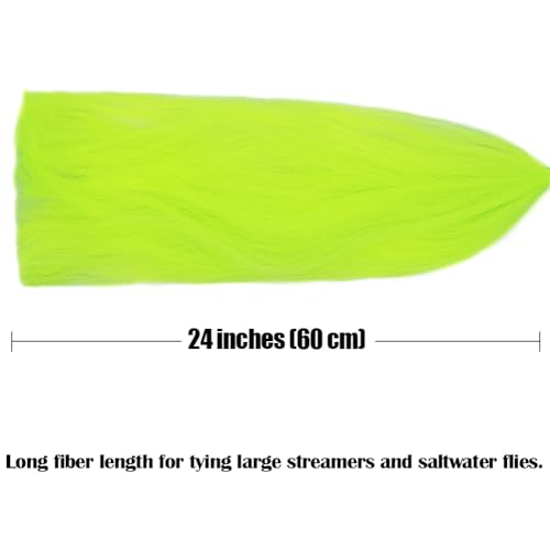 Faux Bucktail Fly Tying Materials Kit (16-Color Set)