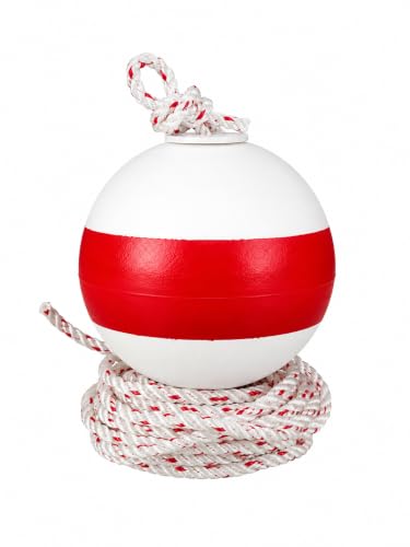White w Red Stripe (6" / White w/ Red Stripe (TX Compliant))