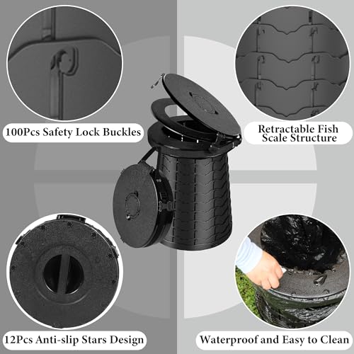 XXL Portable Toilet for Camping