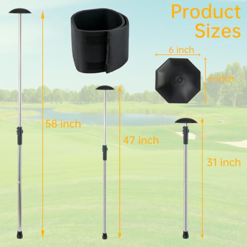 Adjustable Golf Bag Support Pole 31"