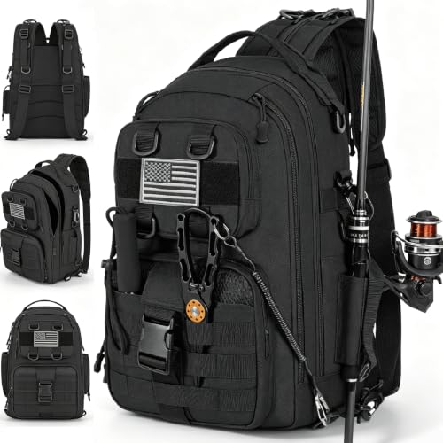 Fishing Backpack Tackle Sling Bag