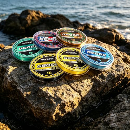 Geode Braided Fishing Line (Blue Wave / 150LB(300YDS))