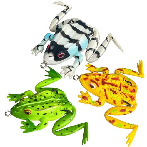 3 pcs Topwater Fishing Plopper Lures