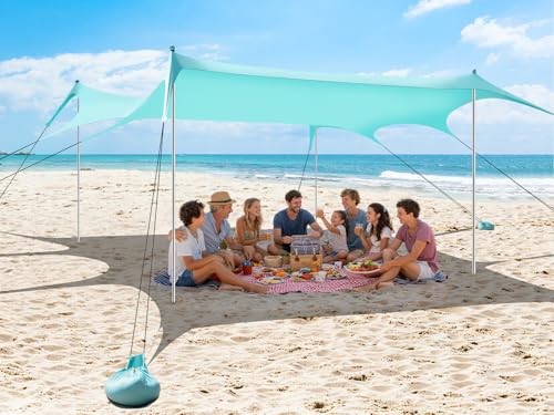 Beach Tent Sun Shelter 14 x 11FT