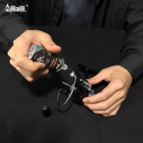 Fishing Reel Care Kit with Needle Oil & Grease