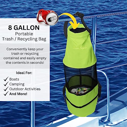 Boat Trash Can Bag (Apple Green)