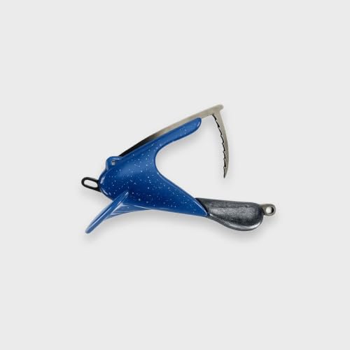 Dead Bait Trolling Lure (Blue Silver Fleck / Large)