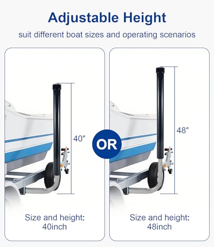 Boat Trailer Guide 40 (Black / 40"/48")