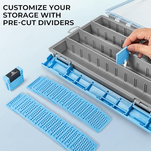 DryVault Waterproof Fishing Tackle Box (3700(1 Pack))