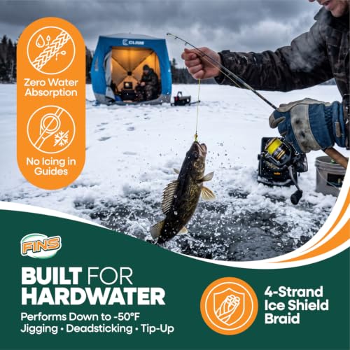 Icetamer Ice Fishing Line (Yellow / 150 Yards)