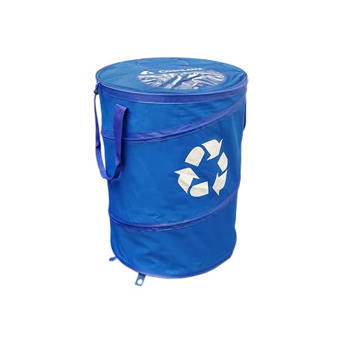 Pop Up Collapsible Trash & Recycling Cans