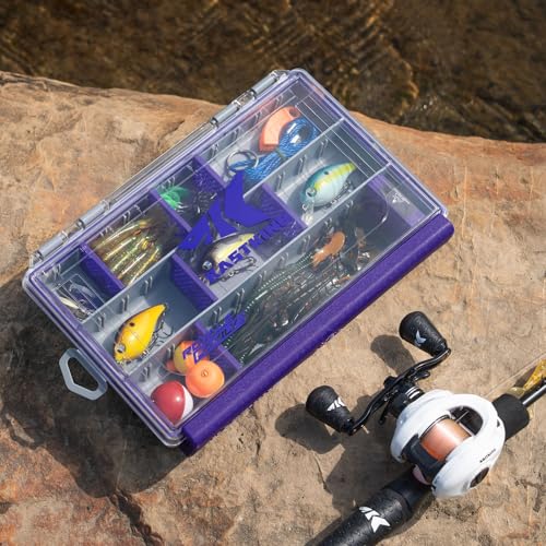 HyperSeal Waterproof Tackle Box (3600(2 Pack) / Purple)