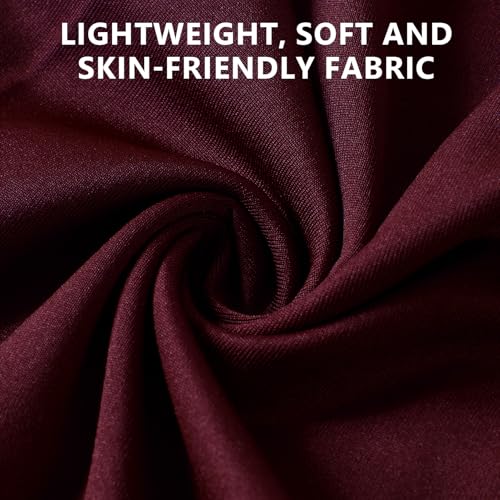 6 Pack UPF 50+ Neck Gaiter Breathable Quick Dry Outdoor Face Mask (6-pack: Collection E)