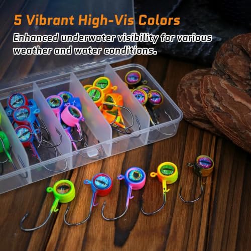 Crappie Jig Heads (1/8oz_40pcs)