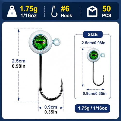 Jig Heads Fishing Hooks Kit