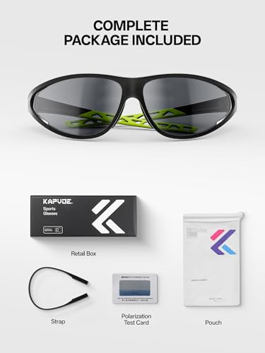 Polarized Sports Sunglasses for Men Women