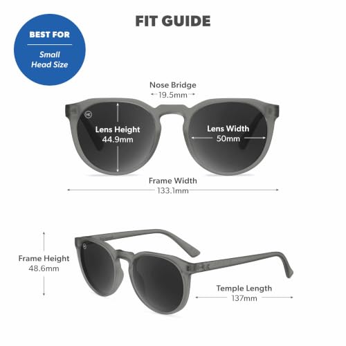 Round Polarized Sunglasses for Men & Women (Shadow Catchers / Smoke)